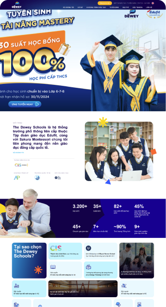 Mẫu website Giáo Dục 04