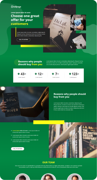 Mẫu website Ladipage 01