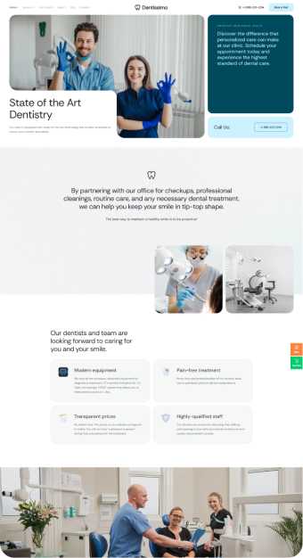 Mẫu website Nha Khoa 02