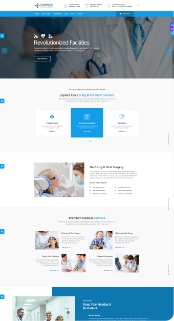 Mẫu website Nha Khoa 03